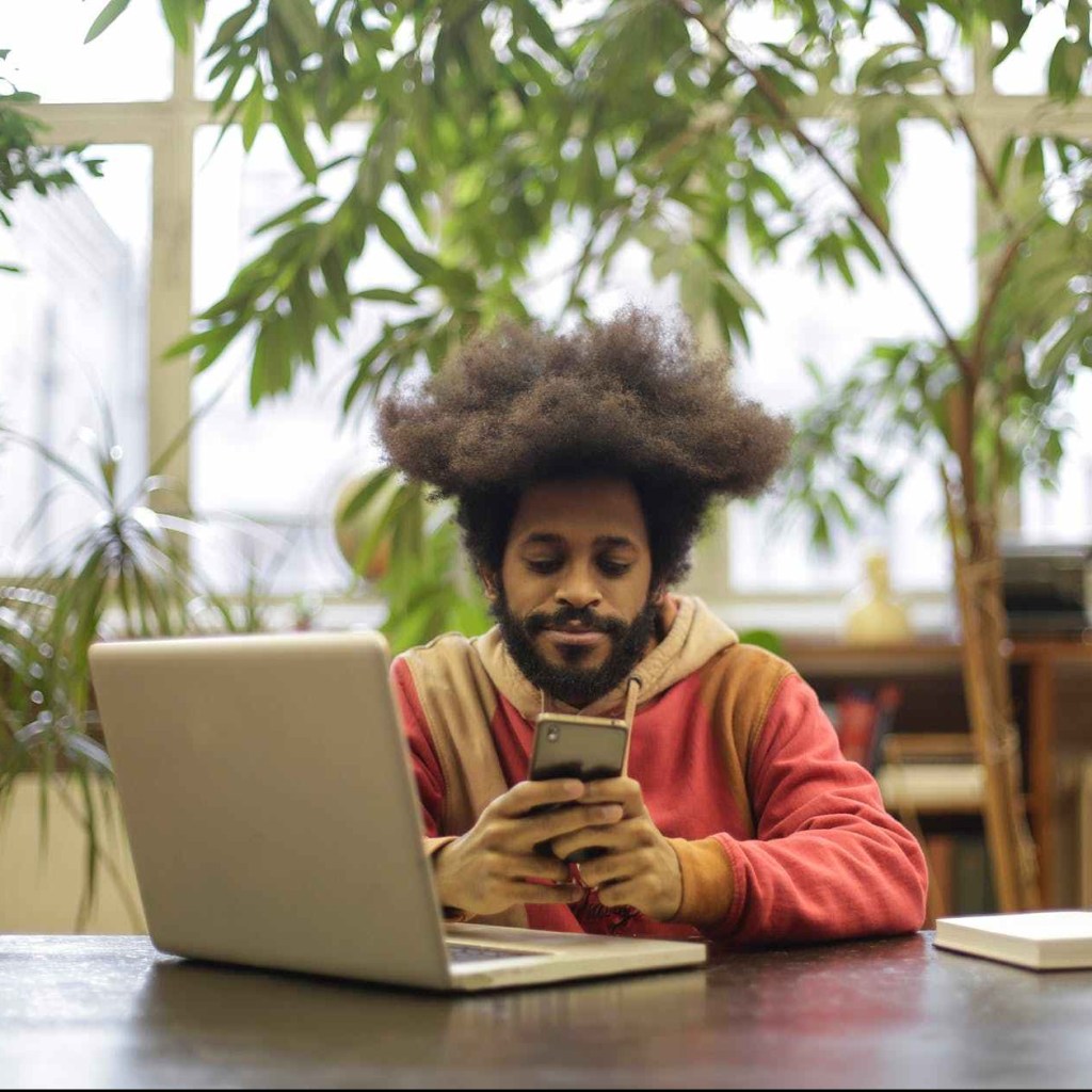 black mean taking an online course